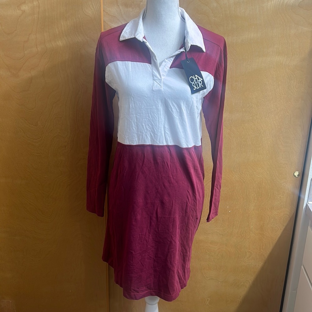 ✨✨NWT Chaser Collar Long Sleeve Dress S